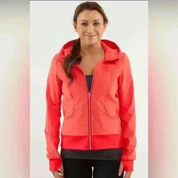 Lululemon Uba Hoodie *Softshell only EUC. Size 4 athletic athleisure activewear - Picture 1 of 8